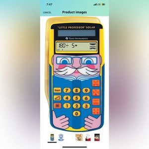 Texas Instruments Little Professor Calculator | NEW!